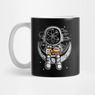 Astronaut Fastfood Cosmos Crypto ATOM Coin To The Moon Token Cryptocurrency Wallet HODL Birthday Gift For Men Women Kids Mug